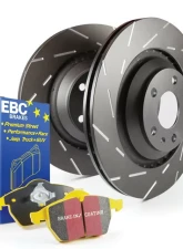EBC Brakes S9KR Kit Number Rear Disc Brake Pad and Rotor Kit DP41749R+USR1769 Saab Rear                                     - S9KR1343 - Image 2