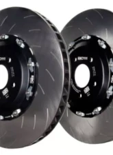 EBC Brakes Fully-Floating 2-Piece disc system G3500 alloy Brake Rotors Mitsubishi Lancer Evo 10 2.0 Turbo 08-16                                     - SG2F001 - Image 6