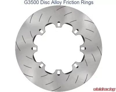 EBC Brakes Fully-Floating 2-Piece disc system G3500 alloy Brake Rotors Honda Civic Type R 2.0 Turbo 2017-2023 - SG2FC2028