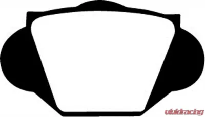 EBC Brakes Greenstuff 2000 series is a high friction pad designed to improve stopping power - DP2109