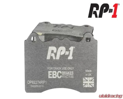 EBC Brakes RP-1 Racing Brake Pads Subaru Impreza 2.0 Turbo 1996-1998 - DP81134RP1