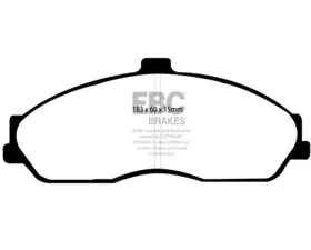 EBC Brakes RP-1 Racing Brake Pads Chevrolet Corvette 1997-2013