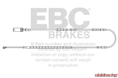 EBC Brakes High quality OE style wear lead sensor BMW X1 2013-2015 - EFA130