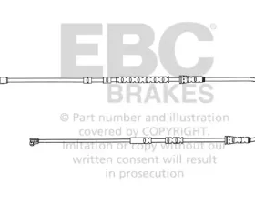 EBC Brakes High quality OE style wear lead sensor BMW Z4 2010-2011 3.0L 6-Cyl