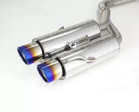 APEXi N1 Evolution-X Muffler Rear Section Only with Titanium Tip Lexus RC-F 5.0L V8 15-16