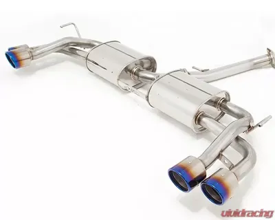 APEXi N1 Evolution-X Muffler Quad Tip Titanium Lexus NX200t FWD | AWD 2015 - 164-KT06