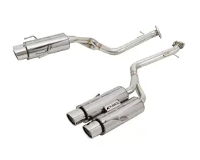 APEXi N1 Evolution-X Muffler Rear Section Only with Stainless Tip Lexus RC-F 5.0L V8 15-16
