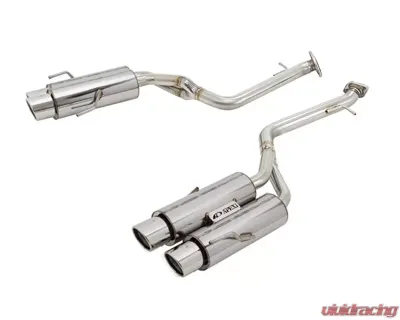APEXi N1 Evolution-X Muffler Rear Section Only with Stainless Tip Lexus RC-F 5.0L V8 15-16 - 164AKT01