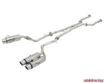 APEXi N1-X EVO Extreme Non-Resonated Stainless Steel Catback Exhaust w/Polished Tips Lexus RC-F 5.0L V8 15-16 - 164KT201-SSP