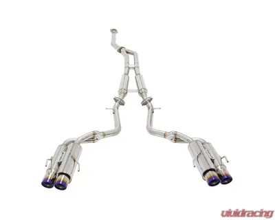 APEXi N1 Evolution-X Muffler Quad Titanium Tip Lexus RC200t 2016 - 164KT205