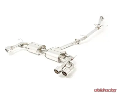 APEXi N1 Evolution-X Muffler Quad Stainless Tip Lexus NX200t FWD | AWD 15-16 - 164KT206-SSP
