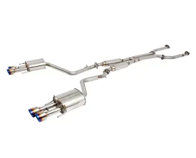 APEXi N1 Evolution-X Muffler Quad Titanium Tip Lexus GS350 RWD 13-16