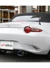 APEXi N1-X Evolution Extreme Axleback Exhaust Mazda Miata ND 2016+                                     - 164-Z001J - Image 4