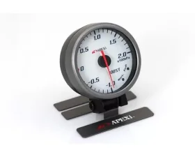 APEXi White Display / Silver Ring EL II System Boost KPA Gauge