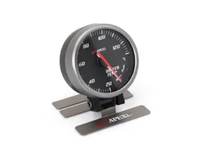 APEXi Black Display / Silver Ring EL II System Water Temperature Gauge