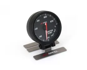 APEXi Black Display / Black Ring EL II System Water Temperature Gauge