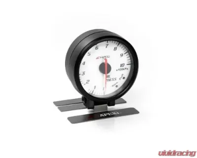 APEXi White Display / Black Ring EL II System Oil Pressure Gauge - 403-A963