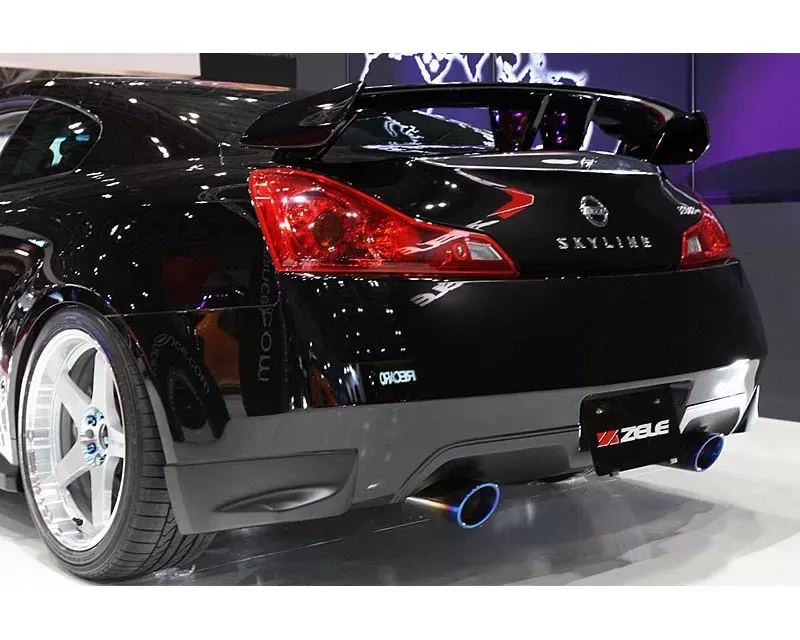 Zele Performance GT Rear Bumper Infiniti G37 2008-2012 - ZEL-RB-FRP-G37