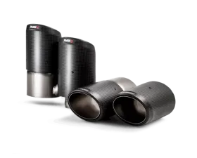 Akrapovic Carbon Fiber Tail Pipe Set Porsche Cayenne 536 E-Hybrid | Coupe 2018+