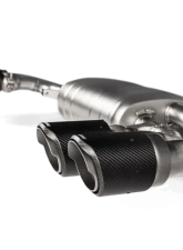 Akrapovic Titanium Slip-On Exhaust System with Carbon Tips BMW F98 X4 M | X4 M Competition 2019-2021                                     - S-BM/T/10H-CX4 - Image 3