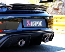 Akrapovic Titanium Tail Pipe Set Porsche 718 Cayman GTS 4.0 | Boxster GTS 4.0 2020-2024