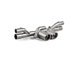 Akrapovic Titanium Slip-On Race Line with Tips & Carbon Fiber Diffuser Porsche 991.2 GT3 2018+