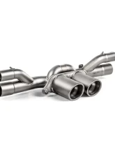 Akrapovic Titanium Slip-On Race Line with Tips & Carbon Fiber Diffuser Porsche 991.2 GT3 2018+                                     - S-PO/TI/8-TP-DI - Image 3