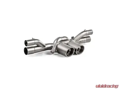 Akrapovic Titanium Slip-On Race Line with Tips & Carbon Fiber Diffuser Porsche 991.2 GT3 2018+ - S-PO/TI/8-TP-DI