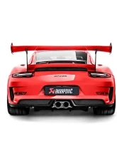 Akrapovic Titanium Slip-On Line with Tips & Carbon Fiber Diffuser Porsche 991.2 GT3 RS 991.2 2018+                                     - S-PO/TI/10H-TP-DI - Image 2
