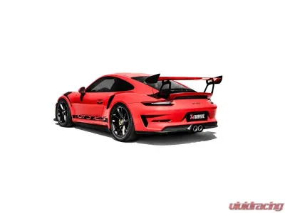 Akrapovic Titanium Slip-On Line with Tips & Carbon Fiber Diffuser Porsche 991.2 GT3 RS 991.2 2018+ - S-PO/TI/10H-TP-DI