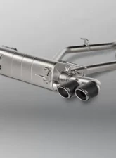 Akrapovic Slip-On Line with Titanium | Carbon Fiber Tips Alfa Romeo Stelvio Quadrifoglio 2017-2021                                     - S-AR/TI/6H - Image 3