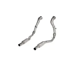 Akrapovic Downpipe with Link Pipe Set Audi RS6 Avant | RS7 C8 2019-2025