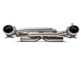 Akrapovic Titanium Slip-On Race Muffler Porsche 911 Carrera | S | 4 | 4S | GTs | Cabriolet | Targa | Dakar 992 2019-2024