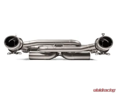 Akrapovic Titanium Slip-On Race Muffler Porsche 911 Carrera | S | 4 | 4S | GTs | Cabriolet | Targa | Dakar 992 2019-2024 - S-PO/TI/14