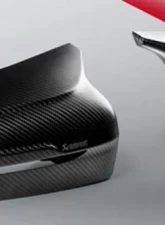 Akrapovic Matte Carbon Fiber Mirror Cap Set BMW M8 Competition F91 | F92 2020-2024                                     - WM-BM/CA/3/M - Image 2