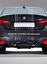 Akrapovic Rear Carbon Fiber Diffuser BMW M3 F80 Sedan | Coupe 3.0L Turbo 2015-2020                                     - DI-BM/CA/1 - Image 4