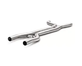 Akrapovic Evolution Titanium Link Pipe Set Porsche Cayenne 958 GTS | Turbo 2015-2017