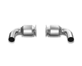 Akrapovic Link Pipe Set 100 Cpsi Cats Titanium Porsche 997.2 Turbo | Turbo S 2010-2012