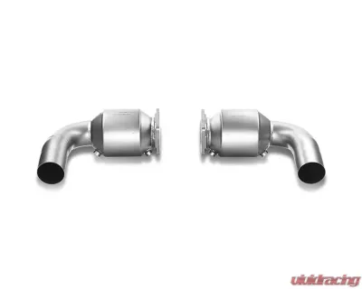 Akrapovic Link Pipe Set 100 Cpsi Cats Titanium Porsche 997.2 Turbo | Turbo S 2010-2012 - L-PO997TFLS-100