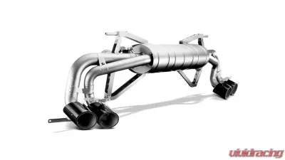 Akrapovic Titanium Slip-On Line with Carbon Tips Lamborghini Gallardo LP 550-2 Coupe 2009-2014 - M-LA/T/4-C