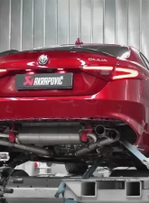 Akrapovic Evolution Line Titanium Exhaust System Alfa Romeo Giulia Quadrifoglio 2018-2022                                     - S-AR/TI/1H - Image 4