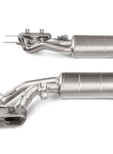 Akrapovic Evolution Line Titanium Exhaust System Mercedes-Benz G63 AMG 5.5L Biturbo W463 2013-2018                                     - S-ME/TI/2H - Image 3