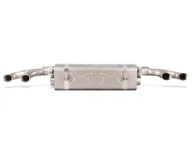 Akrapovic Slip On Titanium Muffler Porsche 991.2 Turbo | S 2017-2019