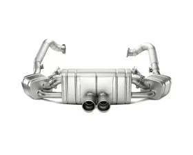 Akrapovic Titanium Slip-On Race Exhaust Porsche 981 Boxster | Cayman 2012-2016