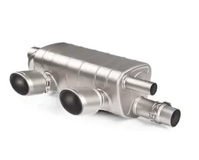 Akrapovic Slip On Titanium Muffler Porsche 991 Carrera S | 4 | 4S | GTS 2016-2018