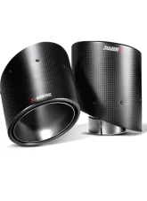 Akrapovic Carbon Tail Pipe Set Nissan 370Z | Mitsubishi Evolution x 2008-2018                                     - TP-NIZ34-C - Image 4