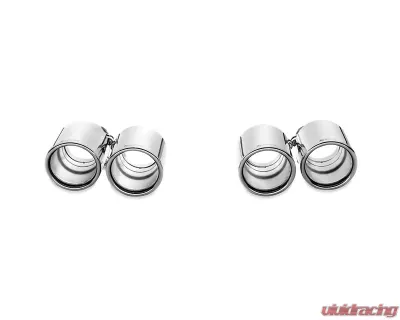 Akrapovic Titanium Tail Pipes Set BMW M3 F80 Sedan 3.0L Turbo 2015-2020 - TP-T/S/8