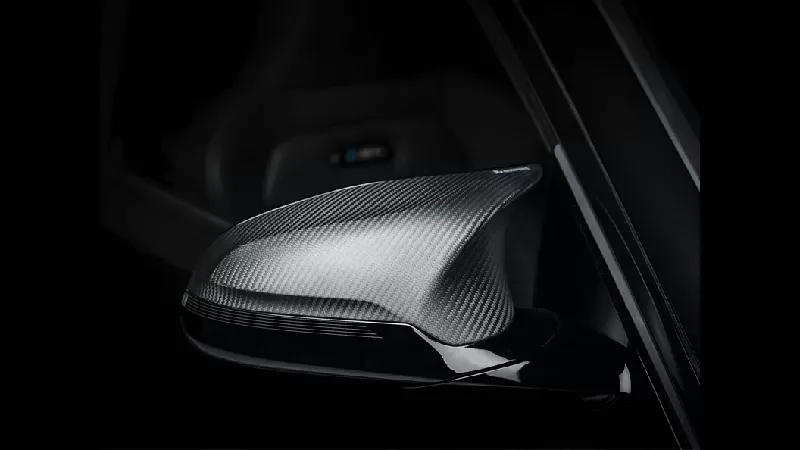 Akrapovic Matte Right Mirror Cap BMW M3 F80 2014+ - WM-BM/CA/3/M/R