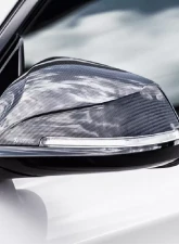 Akrapovic Gloss Carbon Fiber Mirror Cap Set for BMW M2 F87 2016-2021                                     - WM-BM/CA/1/G - Image 3