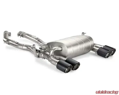 Akrapovic Titanium Slip-On Line with Carbon Tips BMW M3 F80 2014-2018 - M-BM/T/8H-C